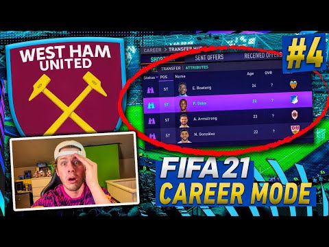 the FINAL SIGNING of the career mode is...? 🤔 FIFA 21 West Ham Career Mode - Ep4