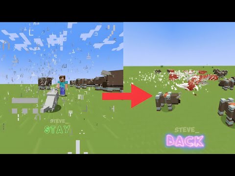Mod super strong wolf level 999+ 🫵😬| Minecraft