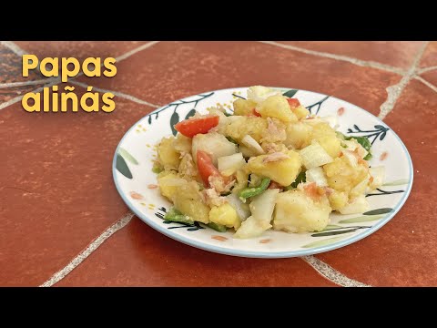 COMO HACER PAPAS ALIÑÁS | La receta andaluza fácil de preparar 🥔 🧂