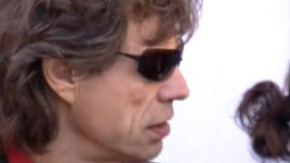 Rock Star Mick Jagger On the Set of Visions Of Paradise