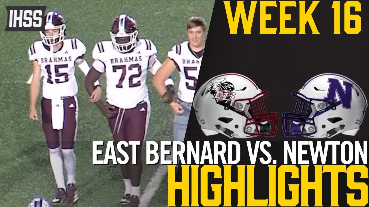Newton Dominates East Bernard in 3A-Div 2 Semis | Game Highlights
