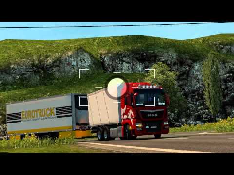 ETS2 MAN TGX 480 tandem Praha - Děčín - Most - Liberec