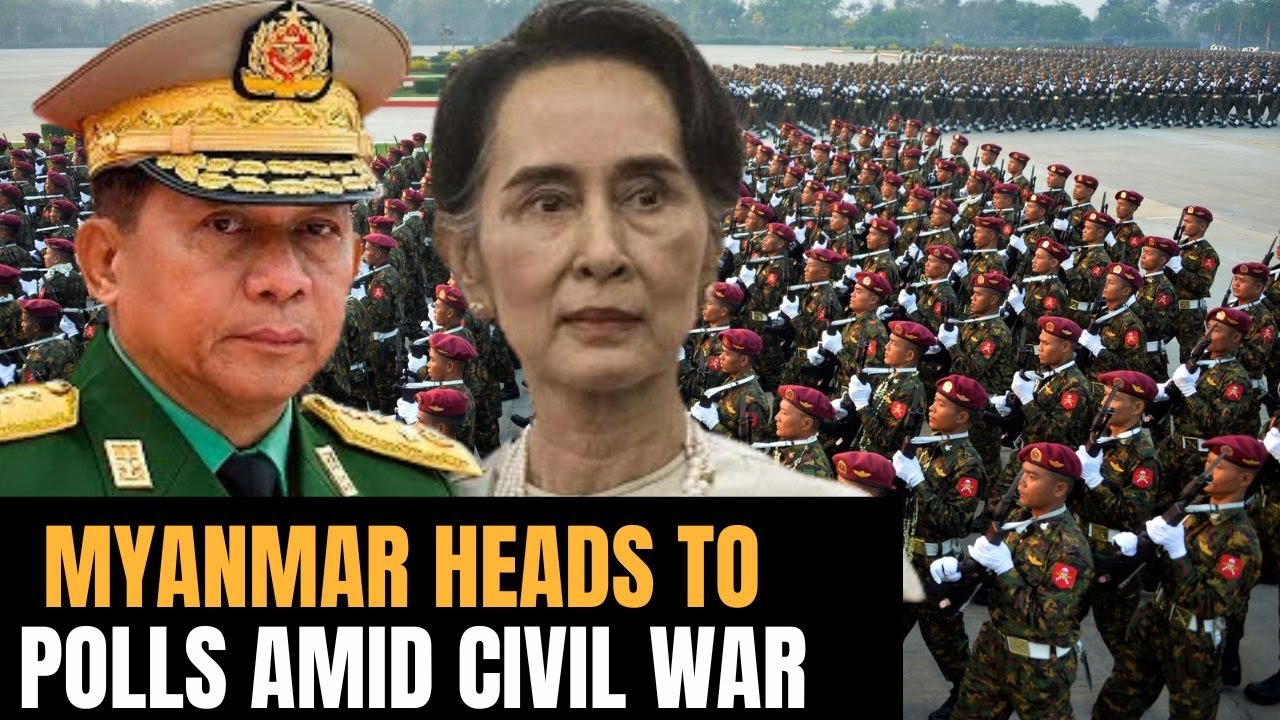 Myanmar Elections LIVE: Myanmar Goes to First Polls after 2021 Military Coup | Aung Su Ki  Junta