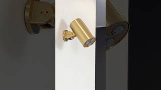 Alvoro Aura wand hoofddouche 8x15cm - geborsteld rvs