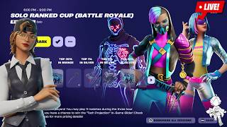 🔴ソロ大会 SOLO RANKED CUP RELOAD　　　　　　　　　      　【FORTNITE LIVE フォートナイト ライブ 】