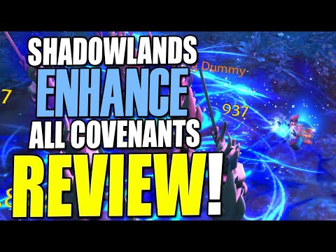 💪BEST Covenant is... Enhance Shaman Deep Dive | Covenant Abilities | Shadowlands Beta