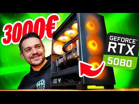 3000€ GAMING PC mit RTX 5080!! Zusammenbau & Test (2025)