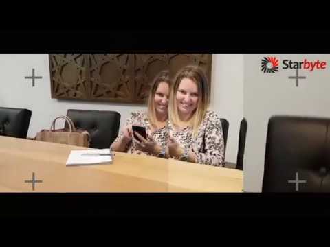 Clipul video de prezentare pentru compania IT Starbyte