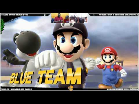 WBB #34 | PKSparkxx, Project_AEX & SSBMatt vs Sync, Tsulls & WawaPeach - Winners Qtr Finals