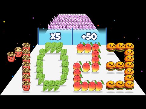 COUNT MASTER: FOOD RUN - Satisfying ASMR Mobile Game