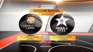 EuroLeague - FC Barcelona Lassa - Anadolu Efes Istanbul