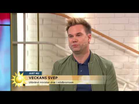 Folkhälsoministern sjukskriven – ”Ironiskt” - Nyhetsmorgon (TV4)