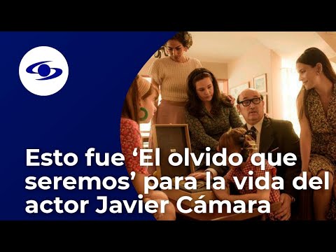 Lo que dejó ‘El olvido que seremos’ en la vida del actor Javier Cámara - Caracol TV