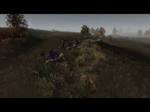 German Artillery Battery vs Russian Charge - Cinematic - Men of War: Assault Squad 2