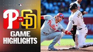 Phillies vs. Padres Game Highlights (5/25/26) | MLB Highlights