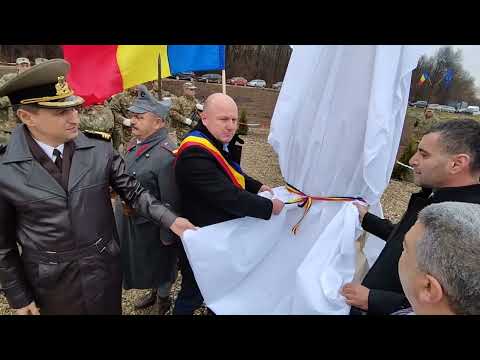 23.11.2020 -  Dezvelirea  Monumentul Eroilor de la Finta