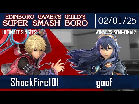 Smash Boro 78 W.Semis - ShockFire101 (Shulk) Vs. GIS | goof (Lucina) - Ultimate