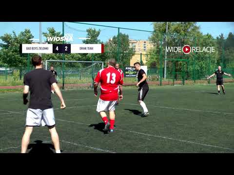 LIGA BEMOWSKA / WIOSNA 2018 / KOLEJKA 5. / BAD BOYS ZIELONKI - DRINK TEAM