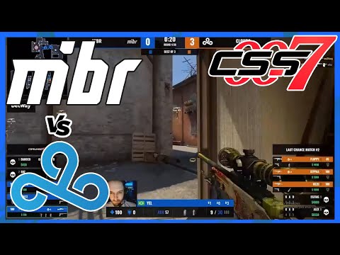 MIBR vs Cloud9 | INFERNO  |   cs summit 7   HIGHLIGHTS l CSGO