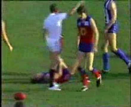 VFL football R 10 1985 World Of Sport - Highlights