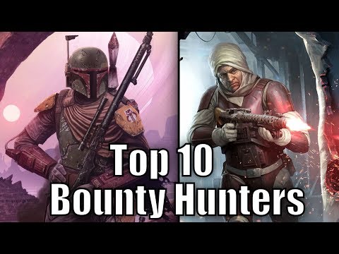 Top 10 Bounty Hunters (Results) - Star Wars Top Tens