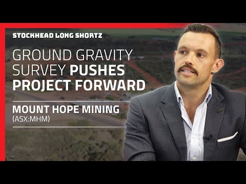 Ground gravity survey paves the way for success at Mount Hope