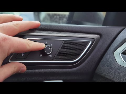 Spiegelabsenkung VW im Rückwärtsgang bzw. beim Rückwärtsfahren aktivieren und einstellen!