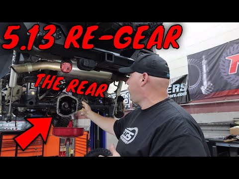 JEEP WRANGLER JL 5.13 RE-GEAR Installation of the Rear Differential