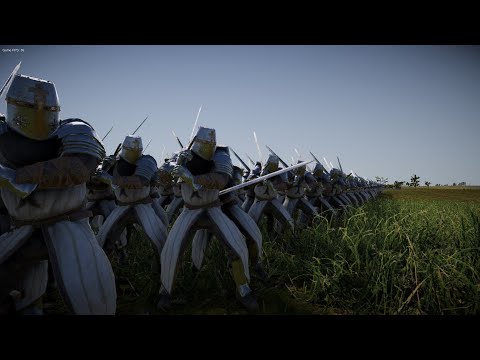 1.000.000 HEAVY KNIGHTS vs 1.000.000 medieval warriors Ultimate Epic Battle Simulator 2 UEBS 2