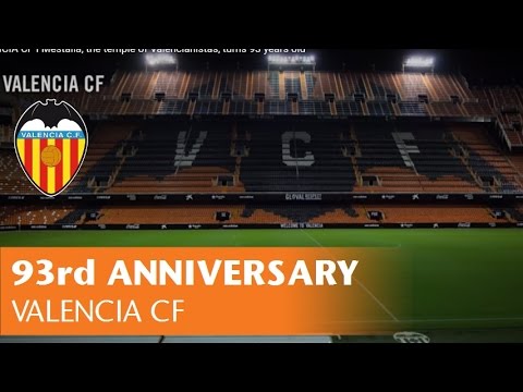 VALENCIA CF I Mestalla, the temple of Valencianistas, turns 93 years old
