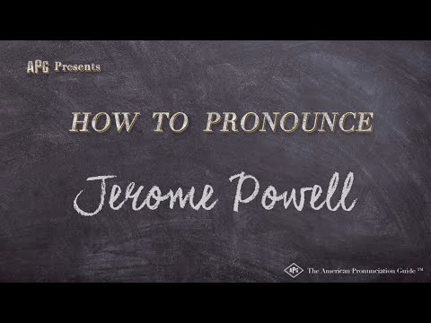 How to Pronounce Jerome Powell (Real Life Examples!)