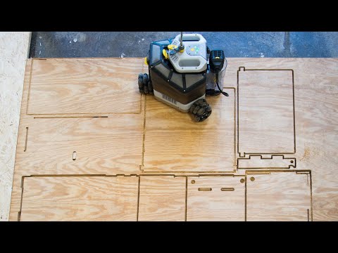 Drawer unit made with Goliath CNC