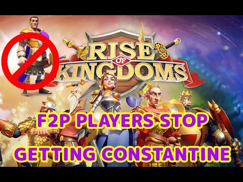 ROK - Good News For F2P Players! You Won't Need Constantine Anymore!