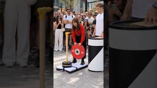 マッチョ女子の戦い…まさかのママが挑戦した結果がコレ…😱