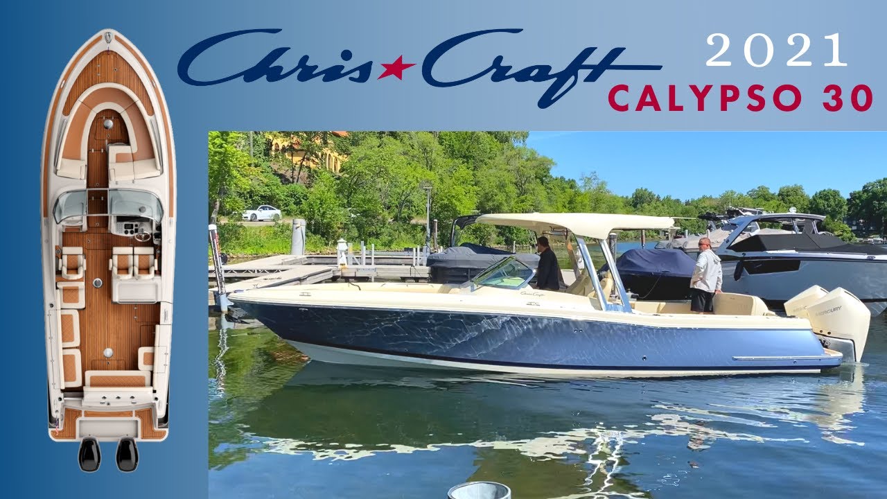 Chris Craft Calypso 30 - Inside Look