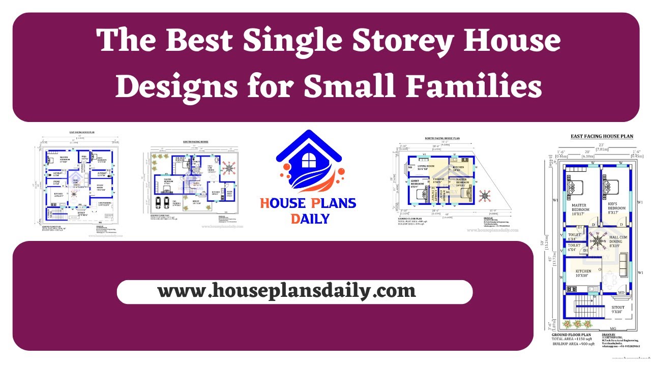 The Best Single Storey House Designs for Small Families