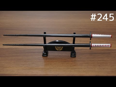 織田信長の刀の箸。Samurai sword chopsticks. Japanese kitchen Goods Video