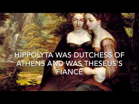 Theseus and Hippolyta