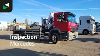 Camion plateau Mercedes-Benz Axor 1824 Axor 4X2 75.000 Original Kms! Crane Manual Gearbox Eur | Image 4 - Autoline