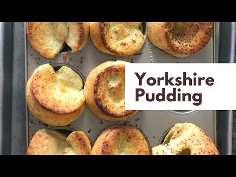 The Best Yorkshire Pudding (A perfect side dish for your Prime Rib Roast!)