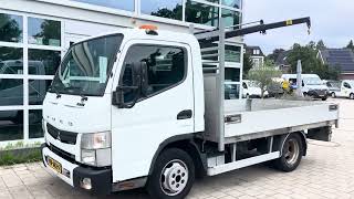 Dropside camion < 3.5t Mitsubishi Canter 3C13 3.0 DI 250 + HIAB 008T-1 Kraan, GEARBOX BROKEN de vânzare - Imagine 4 | Autoline MD Dropside camion < 3.5t Mitsubishi Canter 3C13 3.0 DI 250 + HIAB 008T-1 Kraan, GEARBOX BROKEN | Imagine 4 - Autoline