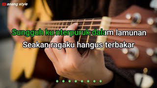 Download lagu Ku Puja Puja - Ipank || Karaoke Akustik ( Nada Rendah Pria )  mp3