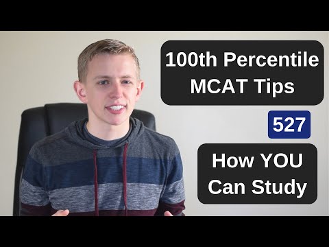 How I Scored in the 100th Percentile on the MCAT (527) - My Tips & Study Schedule