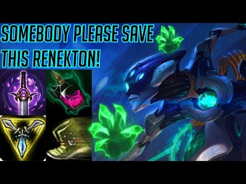 RENEKTON COUNTER-PICKED?! CAMILLE ONE TRICK STOMPS RENEKTON AND TAKES HIS LP! - League Of Legends