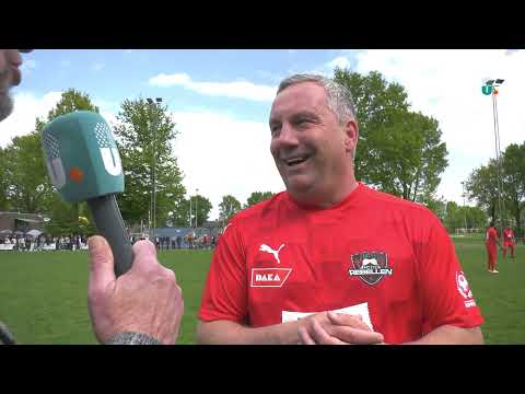 Rebellen voetballen in Born voor goede doel