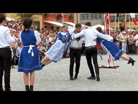 Volkstanz "Sternpolka" - Sächsische Tanzgruppe Zeiden - Heimattag Dinkelsbühl (4k/UHD)
