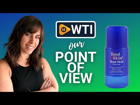 Tend Skin Refillable Ingrown Hair Rollon for Women & Men - WTI product video review