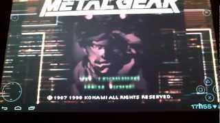 preview picture of video 'PS1 games on Android BQ Edison - emulation MGS & CTR FPse'