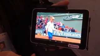 France Televisions and Orange demo with EXPWAY at ROLAND GARROS