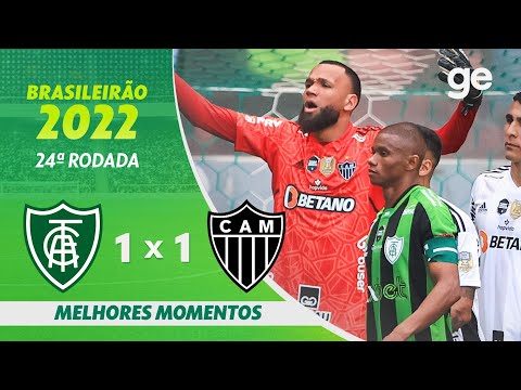 Gols e lances de América-MG x Atlético Mineiro